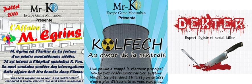 Mr-K Escape Game - Montauban et Cahors